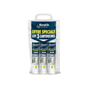 BOSTIK Joint Parfait Lot_2x280ml_translucide - BOSTIK