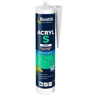 BOSTIK Mastic acryl S 310ml brun - BOSTIK