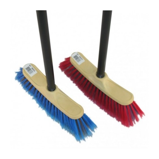 Balai gondole fibre vinyl fleuré sans manche - HUGUES DE PAOLI
