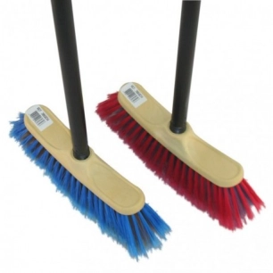 Balai gondole fibre vinyl fleuré sans manche - HUGUES DE PAOLI