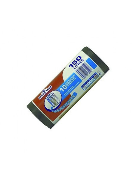 Sacs poubelle 110 litres renforcés, épaisseur 40 microns (lot de 10) - DART
