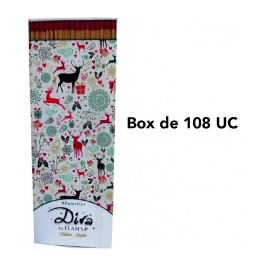 FLAM'UP Allumettes DIVA_box_de_allumettes_diva_flam_up_108uc - FLAM'UP