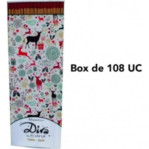 FLAM'UP Allumettes DIVA_box_de_allumettes_diva_flam_up_108uc - FLAM'UP