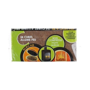 RUECAB Allume-feu bois pressé_boite_de_24 - RUECAB