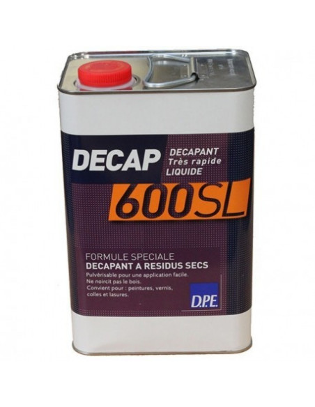 Décapant Decap 600SL Décapant liquide multi-usages prêt à l'emploi - DPE
