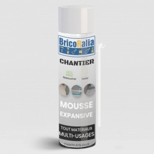 BRICORALIA Mousse Chantier_500ml - DL CHEMICAL