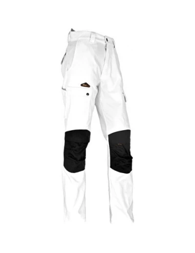 VEPRO Pantalon Endu Extensible_44_blanc_noir - VEPRO