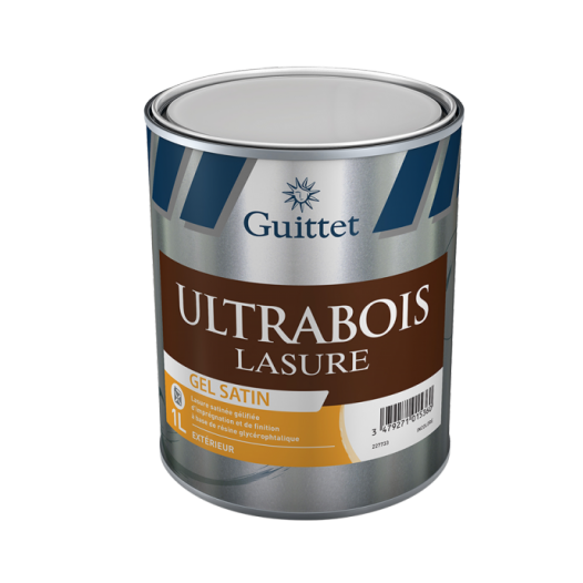 GUITTET Ultrabois Lasure gel satin_3l_incolore - GUITTET