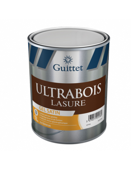 GUITTET Ultrabois Lasure gel satin_3l_incolore - GUITTET