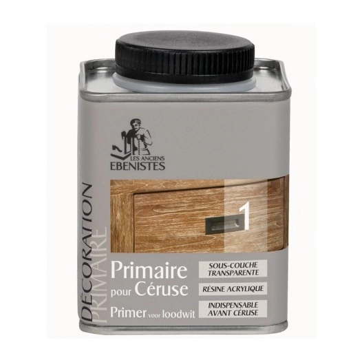 LES ANCIENS EBENISTES Primaire pour céruse_225ml - LES ANCIENS EBENISTES