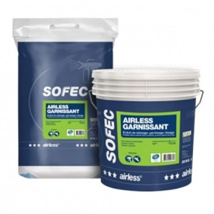 SOFEC Airless garnissant_25kg_blanc - SOFEC