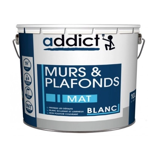 ADDICT Peinture Acrylique Mat_10l - ADDICT