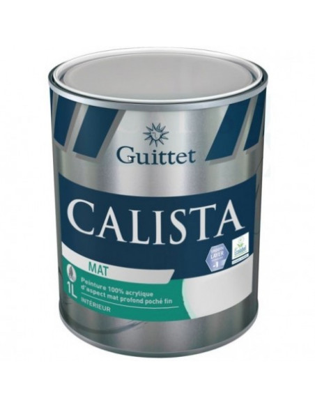 GUITTET Calista Mat 10L Peinture mate acrylique intérieure - Guittet