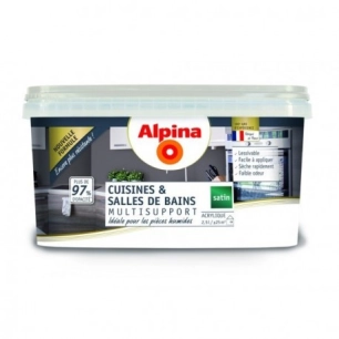Peinture Cuisine & Bains 0.5 litre nuage - ALPINA