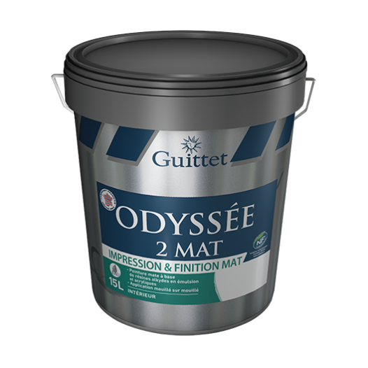 Peinture Odyssée 2 mat 3 litres guittet base gup - GUITTET