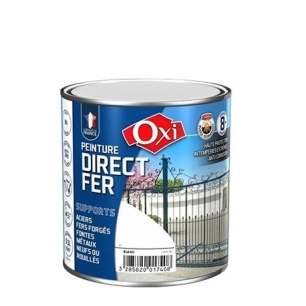 Peinture OXI Direct Fer 0.5 Litre vert sapin - OXI