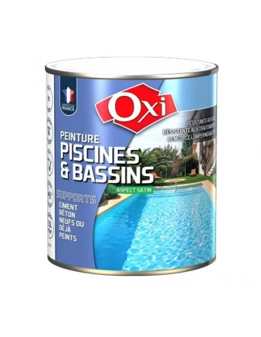 OXI Peinture piscine 2.5 litres blanc - OXI