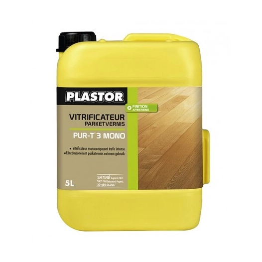 PLASTOR Pur-T3 Mono satin 1 litre - PLASTOR