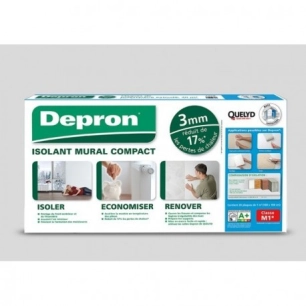 12 Depron Compact isolant thermique g9 - 9mm -1mx1m - 7 plaques - QUELYD