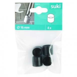 FIX-O-MOLL 4 Embouts de chaise enveloppant_4_embouts_de_chaise_transparent_de_o_22mm - FIX-O-MOLL