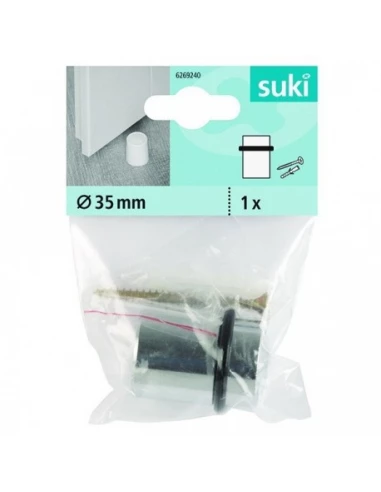 FIX-O-MOLL Bloq-p. acier à vis_o_35mm_2_bloque_porte_visser_satine_hauteur_50mm - FIX-O-MOLL