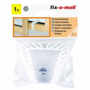 FIX-O-MOLL Clip bloque-fenêtre_70x90mm_transparent - FIX-O-MOLL