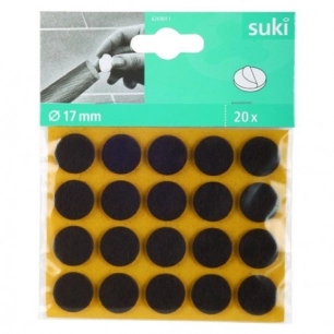 FIX-O-MOLL Patins feutre_4_patins_marron_de_o_35mm - FIX-O-MOLL