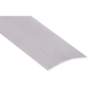 ROMUS Seuil 1/2 bombé adhésif vrac_inox_30mm_0_73m - ROMUS