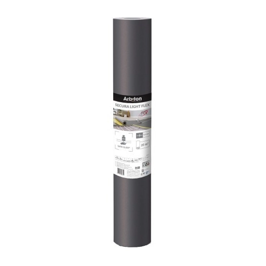 Sous-couche de 1,6mm d'épaisseur Secura Light 10m2 (9.10x1.10m) - ARBITON