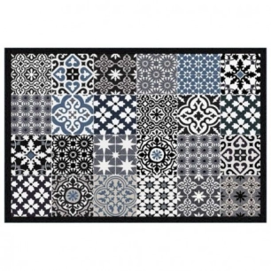 Tapis Déco VELVET Carrelage_60x80cm - DECORMAT