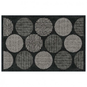 Tapis Déco VELVET Circles_60x80cm - DECORMAT