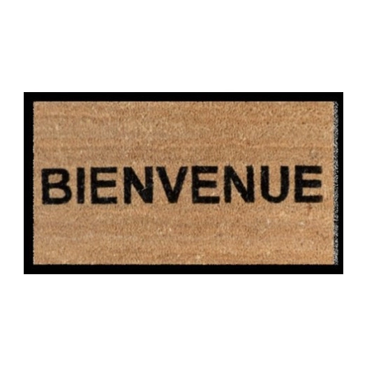 DECORMAT Tapis coco Bienvenue_33x60cm - DECORMAT