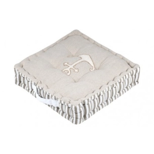 Coussin de sol GIBRALTAR 45x45x10cm naturel - STOF