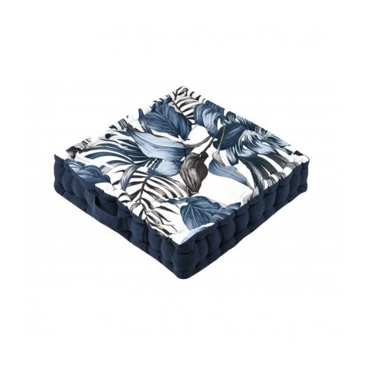 STOF Coussin de sol Paraiso_45x45x10cm_bleu - STOF