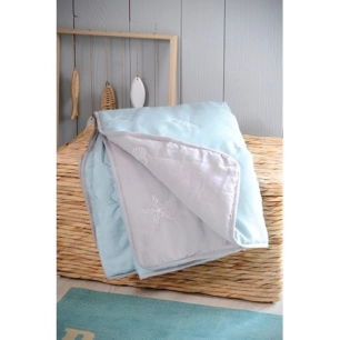 STOF NAUSICAA Plaid Bleu_130x160cm - STOF