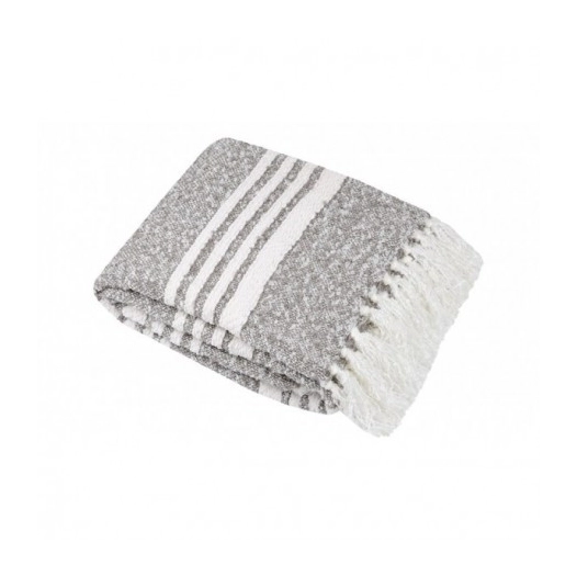 STOF plaid Gabi_130x150cm_anthracite - STOF