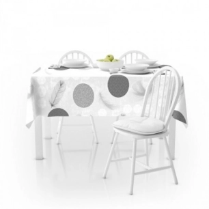 ACCESS DECO Toile Tissus Enduit cirée_duvet_vert_rouleau_de_140cmx20m - ACCESS DECO