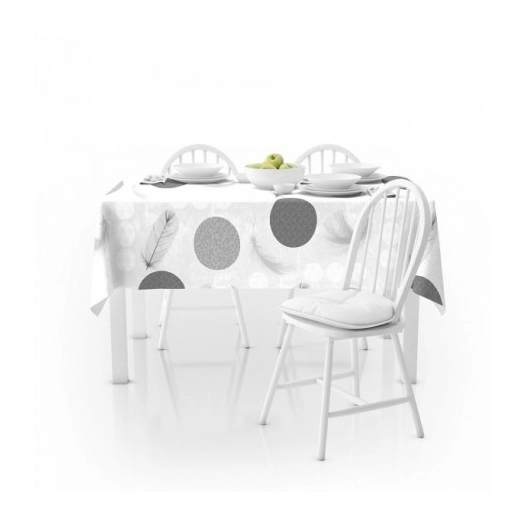 ACCESS DECO Toile Tissus Enduit cirée_etoffe_gris_rouleau_de_140cmx20m - ACCESS DECO