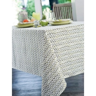 CALITEX Nappe tentation unie_blanc_140x300cm - CALITEX