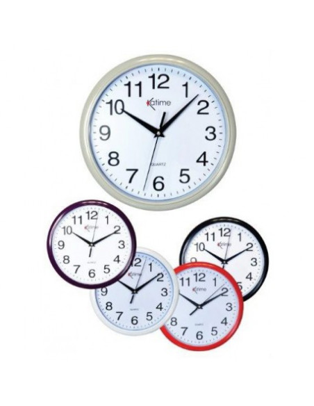 KATAMEX Pendule plastique Ø.26cm_2246_o_26cm - KATAMEX