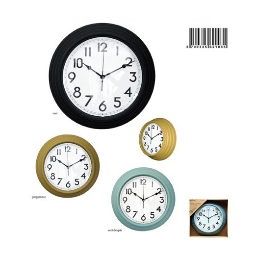 KATAMEX Pendule plastique Ø.30cm_2164_o_30cm - KATAMEX