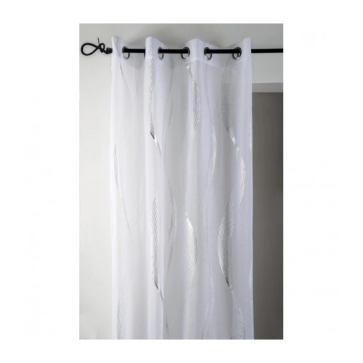 Rideau voilage 135x240cm anthracite ESSAOUIRA - STOF