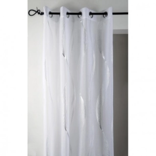 Rideau voilage 135x240cm anthracite ESSAOUIRA - STOF