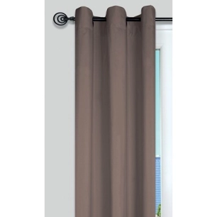 STOF NELSON Rideau isolant 135x240cm anthracite - STOF