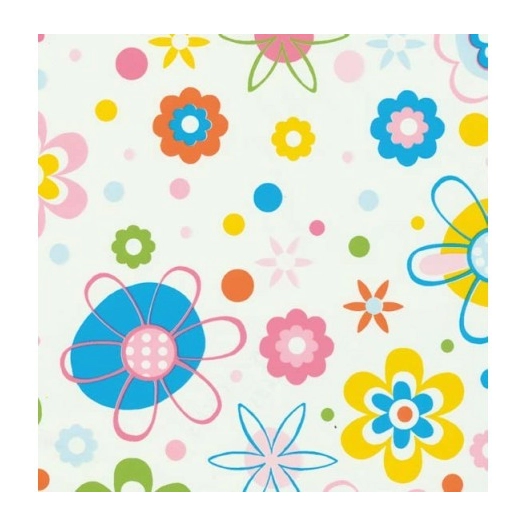 DECORALIA Adhésif cercles colorés_45cmx2m - DECORALIA