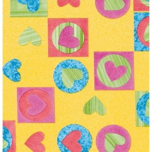 DECORALIA Adhésif coeur_45cmx2m - DECORALIA