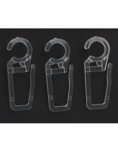 ESSENTIEL Agrafes plastique_transparent - ESSENTIEL