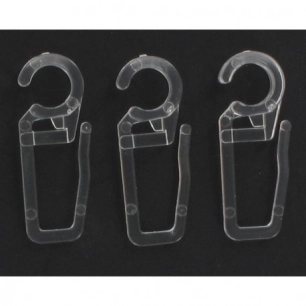 ESSENTIEL Agrafes plastique_transparent - ESSENTIEL