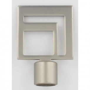 ESSENTIEL Embout carré_argent - ESSENTIEL