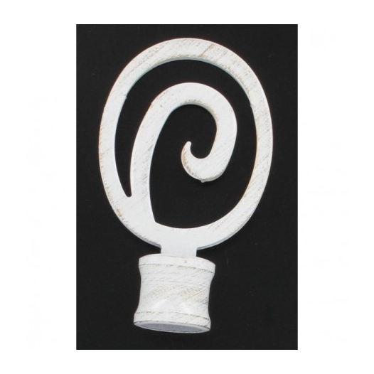 ESSENTIEL Embout tourbillon_blanc_or - ESSENTIEL